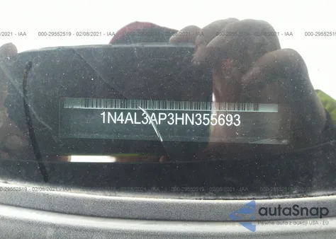 2017 Nissan Altima 2.5 S из США, поврежденный, VIN 1N4AL3AP3HN355693